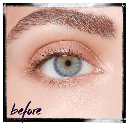 Nouveau Lashes Extend: Before