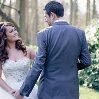 Kent Hair & Makeup Artist | Bridal half up half down hair do