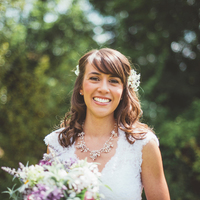 Kent Hair & Makeup Artist | Bride smiling for the camera