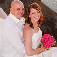 Kent Hair & Makeup Artist | Wedding in Santorini, Greece