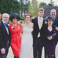 Kent Hair & Makeup Artist | Bride and family at the Turkey Mill in Maidstone Kent